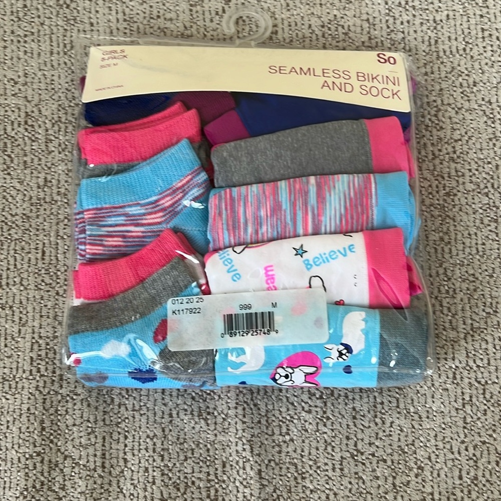 Socks and underwear sets